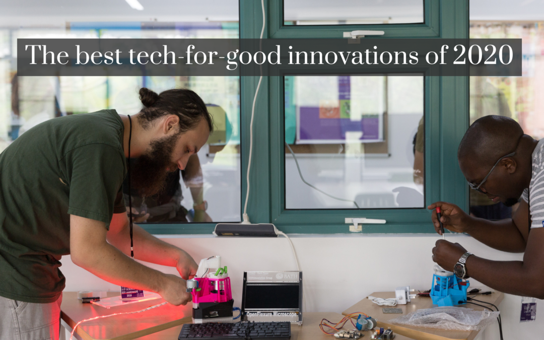 The best tech-for-good innovations of 2020