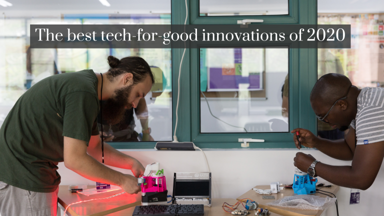 The best tech-for-good innovations of 2020