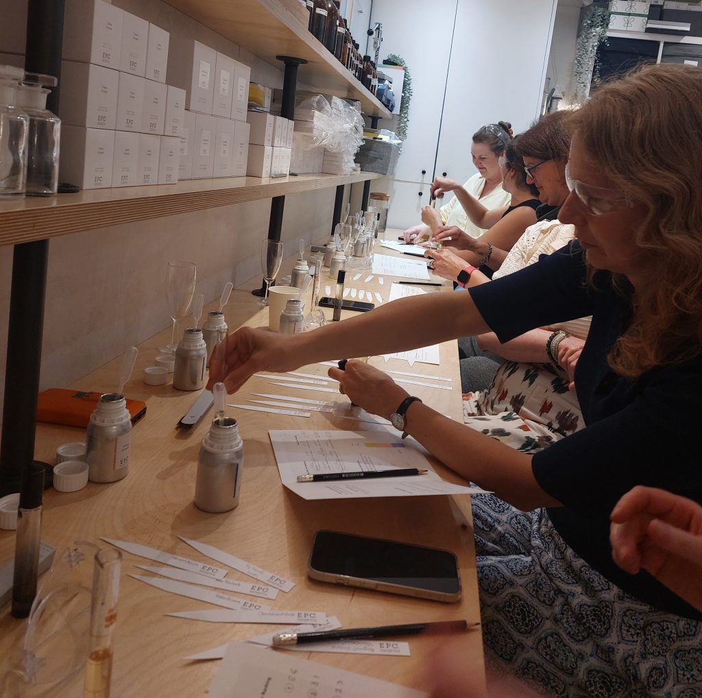 untapped-innovation-team-mixing-fragrance