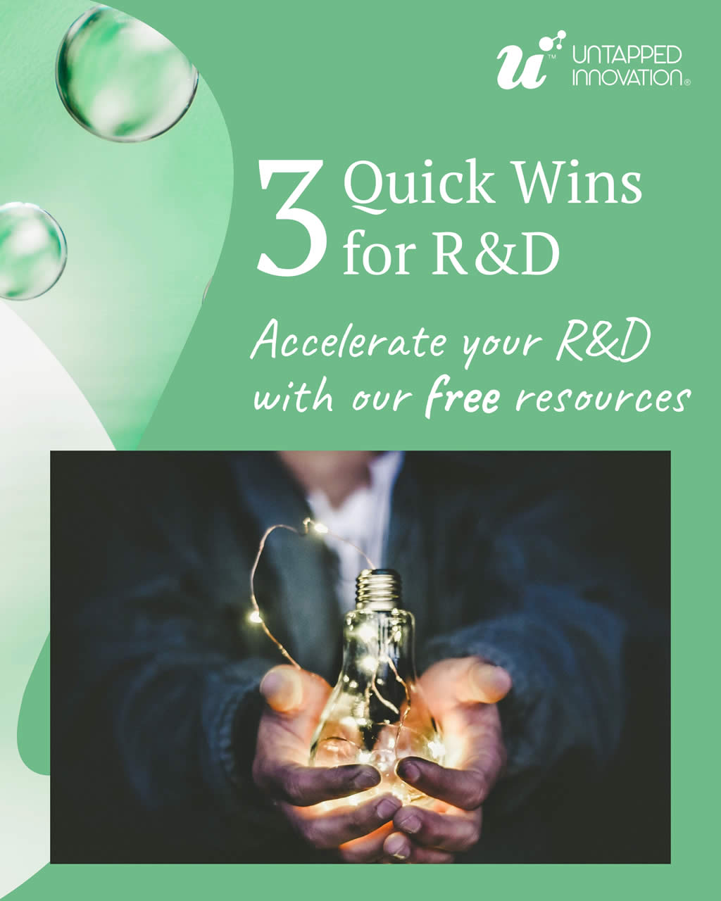 3 quick wins for R&D